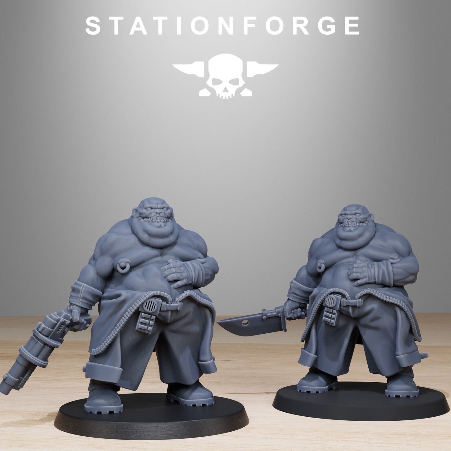 The Corrupted Guard Wretched from Station Forge 32mm