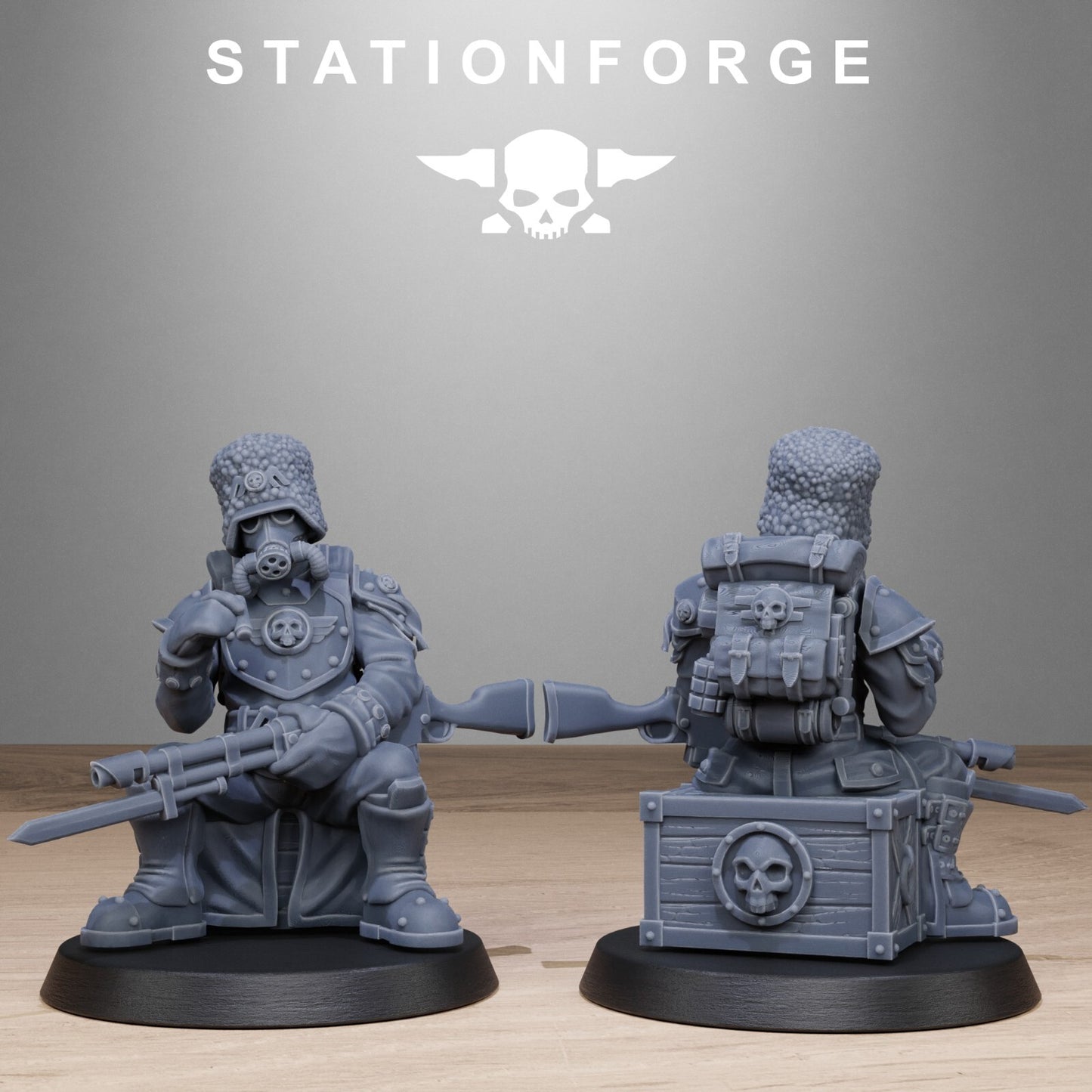 GrimGuard Royals from Station Forge 32mm Trench Crusade  INC BASES + FREE POST