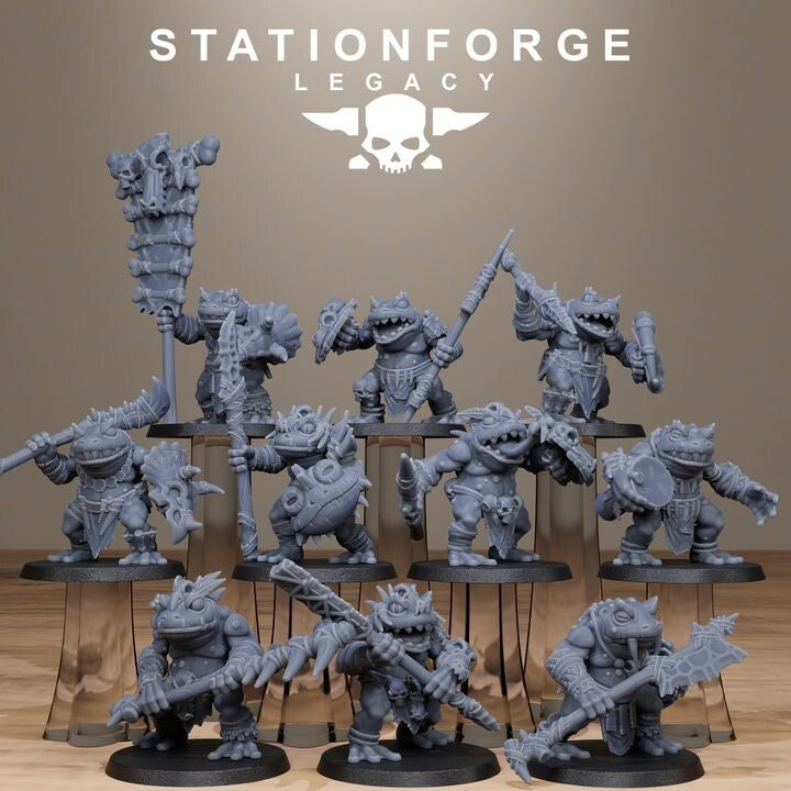 Bogkin Heavies Infantry  from Station Forge Legacy INC BASES + FREE POST