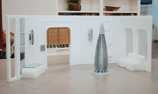 Bespin Playset Diorama 1:18 Star Wars Empire Strikes Back Vintage Collection TVC