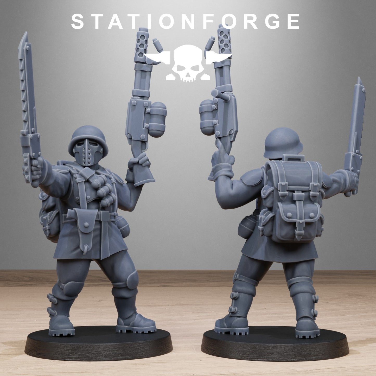 The FreeGuard Builder Kit from Station Forge 32mm. FREE BASES AND POST