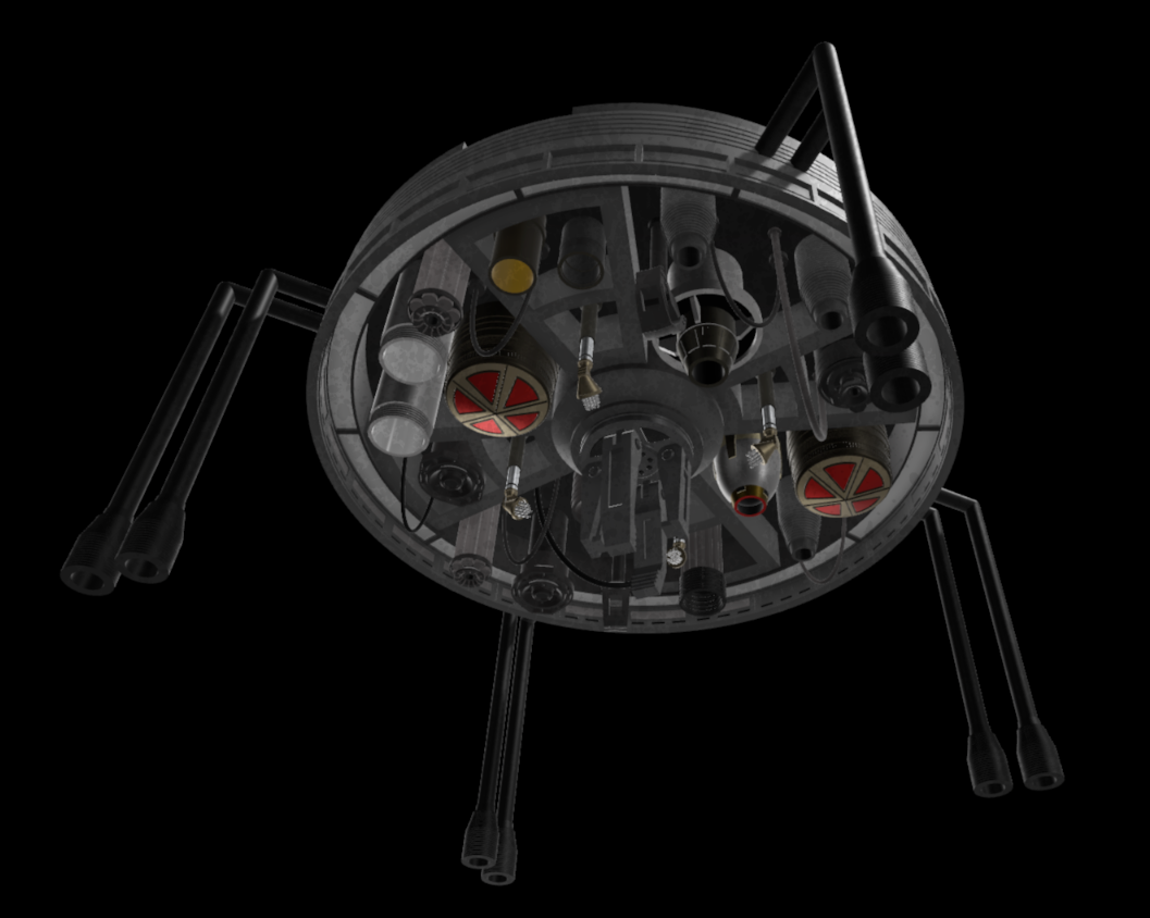 Carbon Freezing Chamber Diorama (Canopy only) for 3.75" (1:18) Star Wars Figure