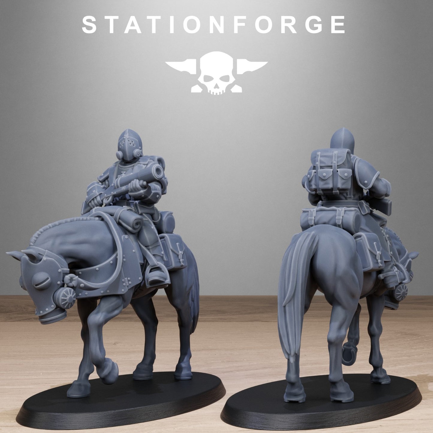 Royalguard Cavalry From Station Forge + FREE BASES & POST
