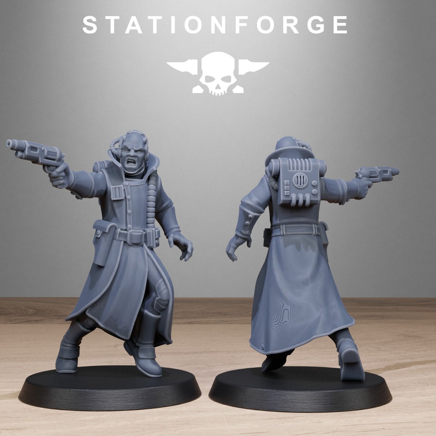 The GrimCorp Seers from Station Forge 32mm INC BASES + FREE POST