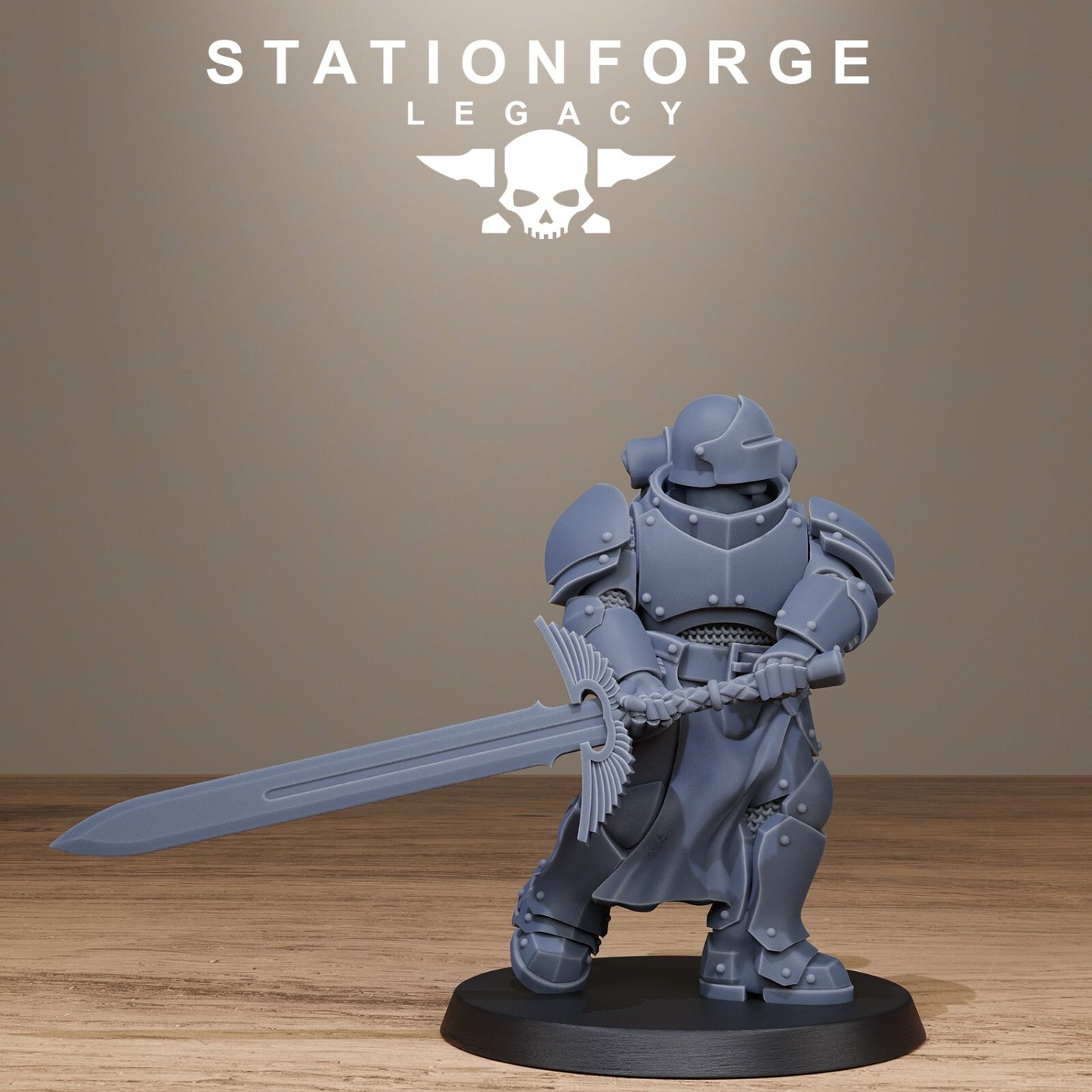 The Solaris Great Swordsmen from Station Forge Legacy INC BASES + FREE DELIVERY