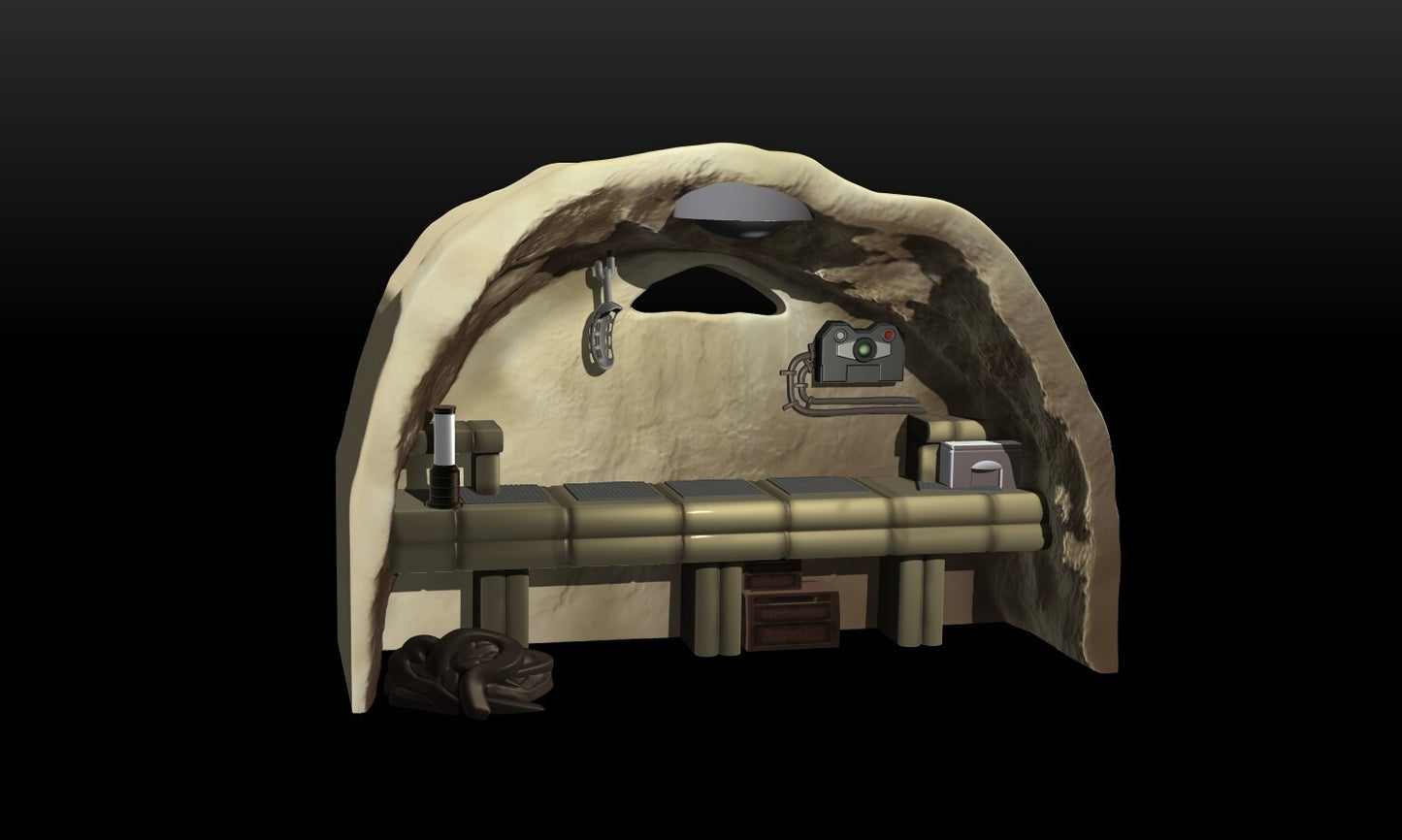 Anakin’s Workshop Diorama – 1/12 Scale for Star Wars Black Series