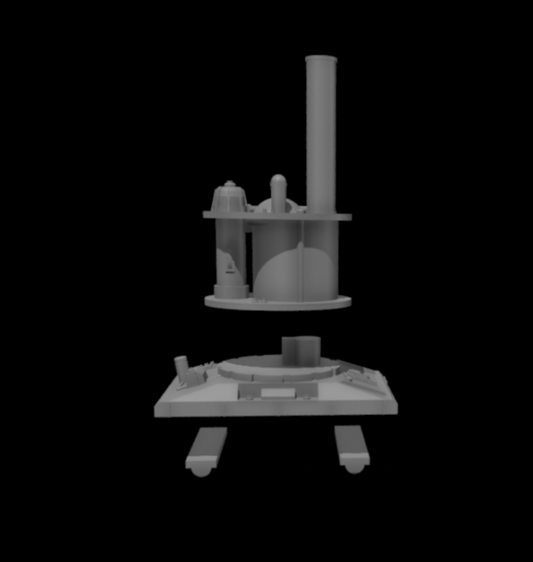 3D Printed Star Wars M-HYD Hydromech droid 3.75" |  6"  Scale