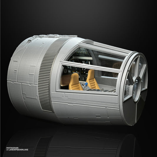 Star Wars 3D Printed Millennium Falcon Cockpit  For Black Series 6"  Figures