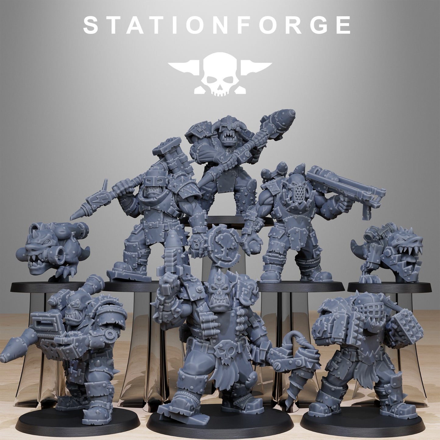 Orkaz Smashers from Station Forge Inc Bases