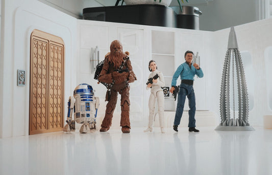 3D Printed Cloud City Diorama for Star Wars Black Series Figures