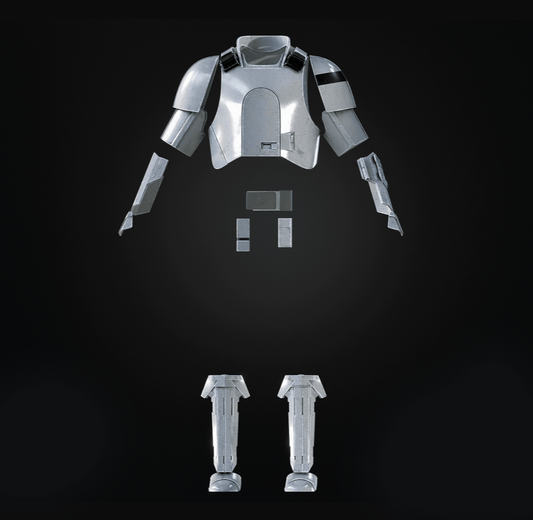 Star Wars ISB Inspired 3D Printed Raw, unpainted Armour
