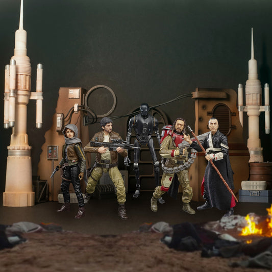 3D Printed Jedha Diorama for 3.75" & 6" Star Wars Figures