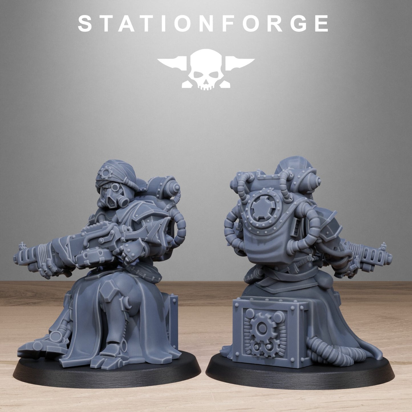 The Scavenger Scorchers from Station Forge 32mm INC BASES, FREEPOST