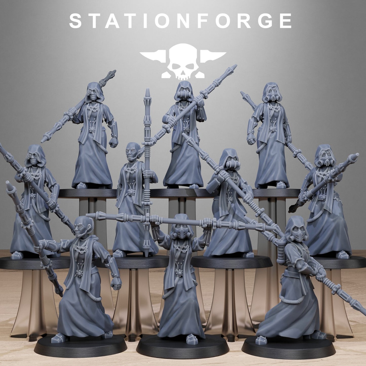 Scavenger sisters priests from Station Forge INC BASES