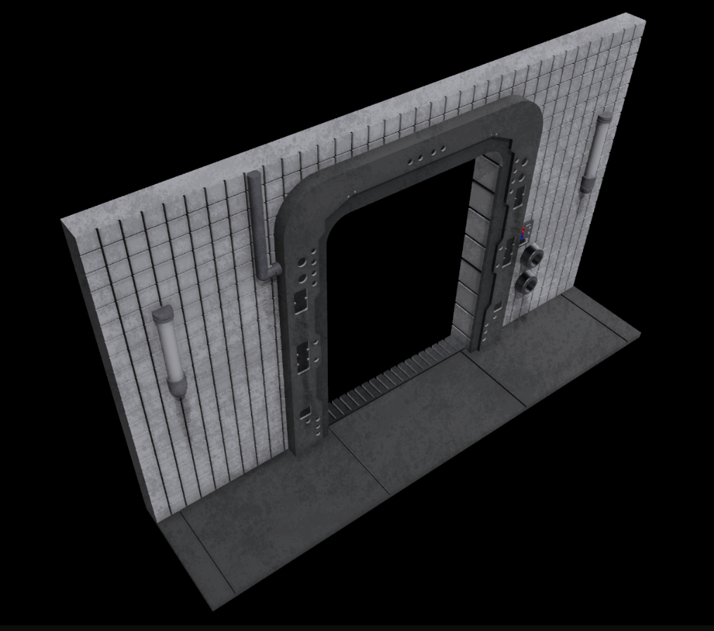 Star Wars 3D Printed BOBF Abattoir Diorama for 3.75" and 6" Figures