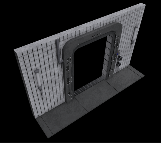 Star Wars 3D Printed BOBF Abattoir Diorama for 3.75" and 6" Figures