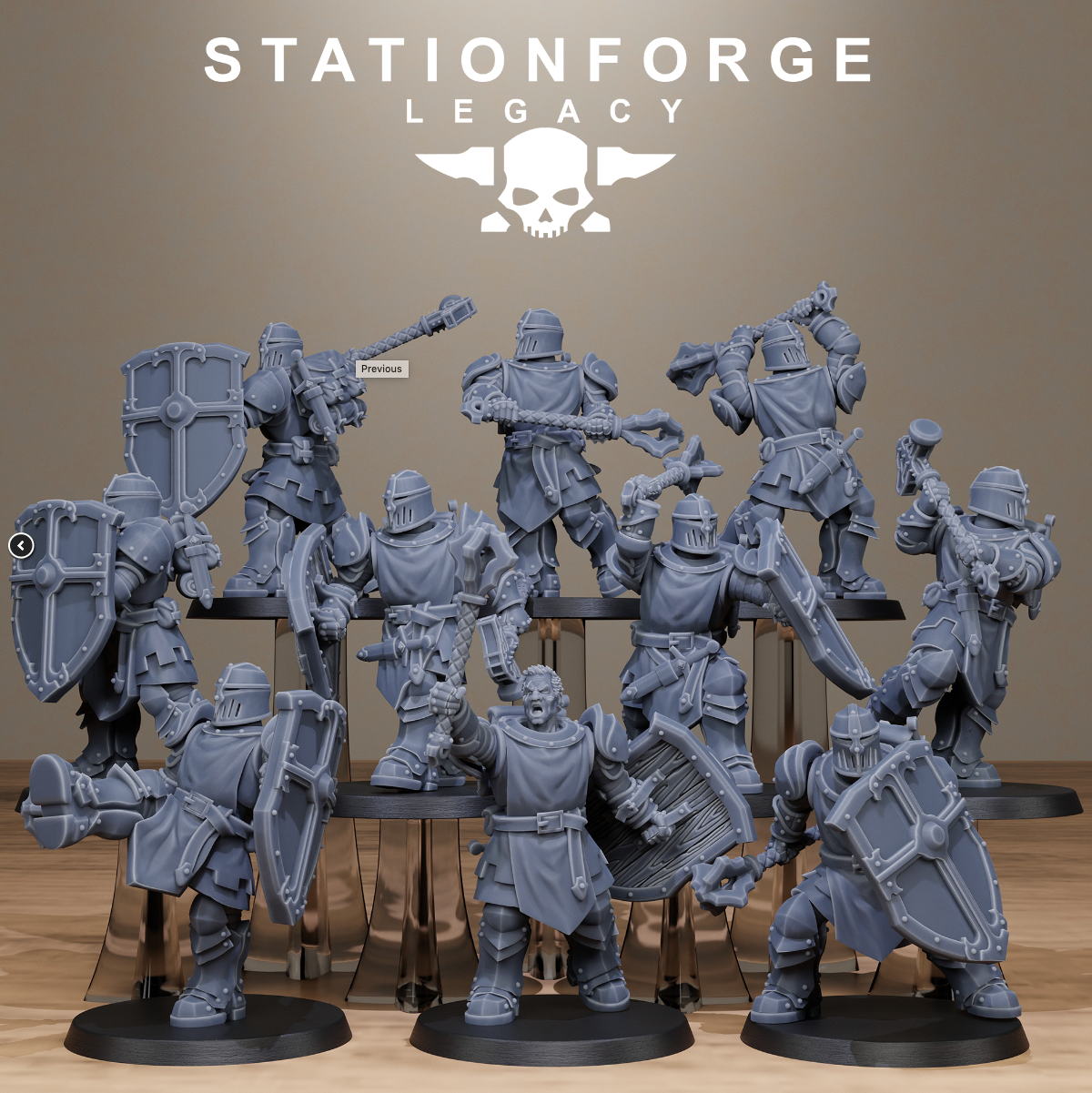 Solaris Smitebreakers from Station Forge Legacy 32mm. FREE BASES & POST