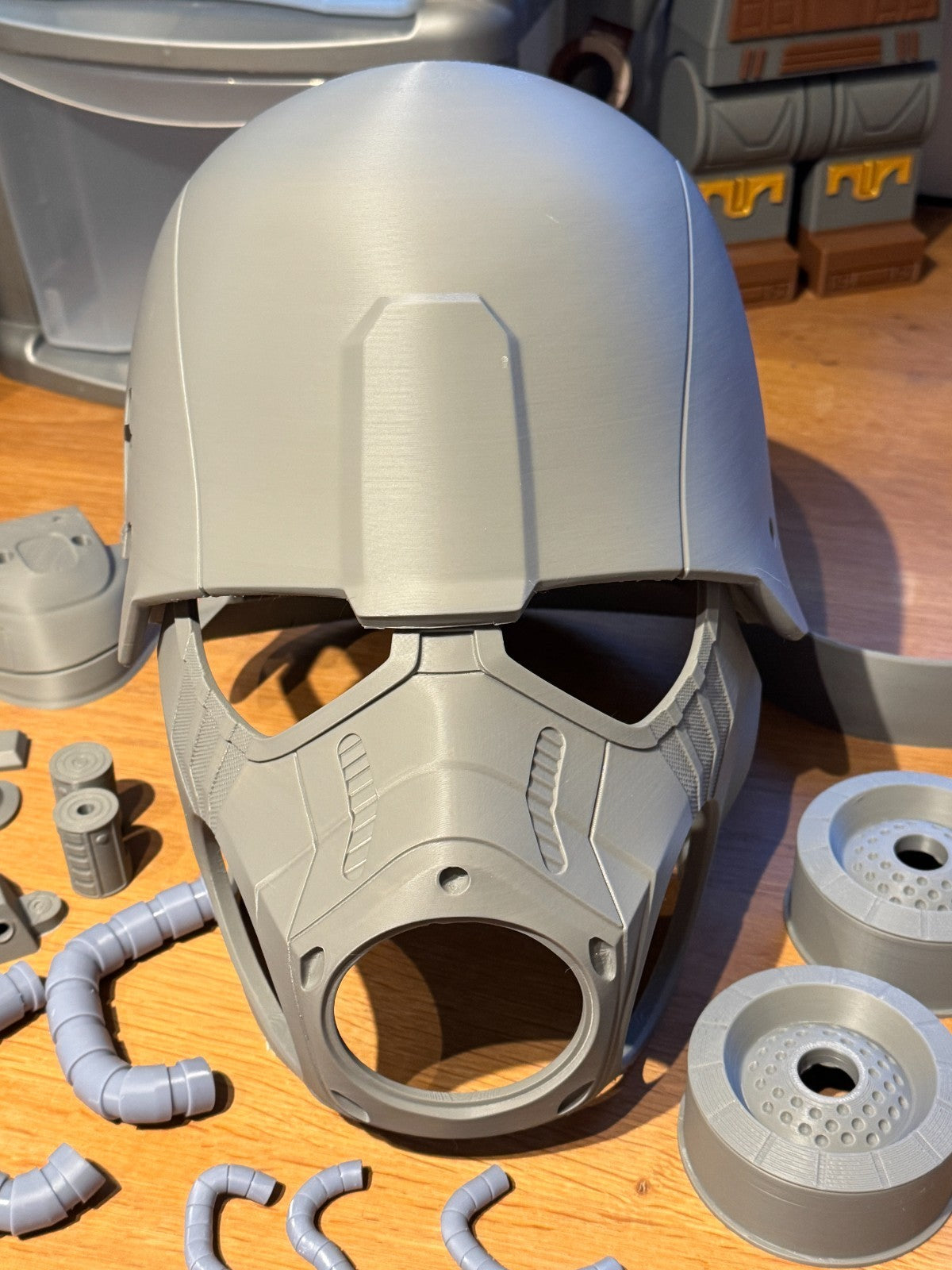 Fallout NCR Ranger Elite Helmet. 3D printed raw