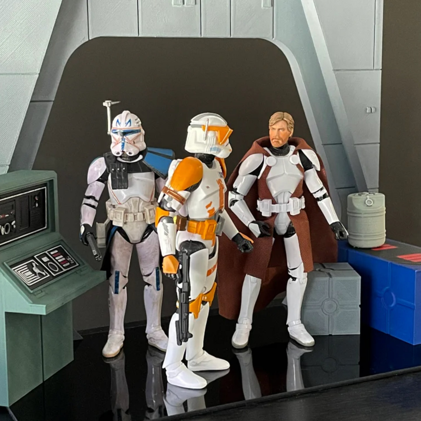 3D Printed Imperial Arch for 3.75 in & 6" Scale Star Wars Figures
