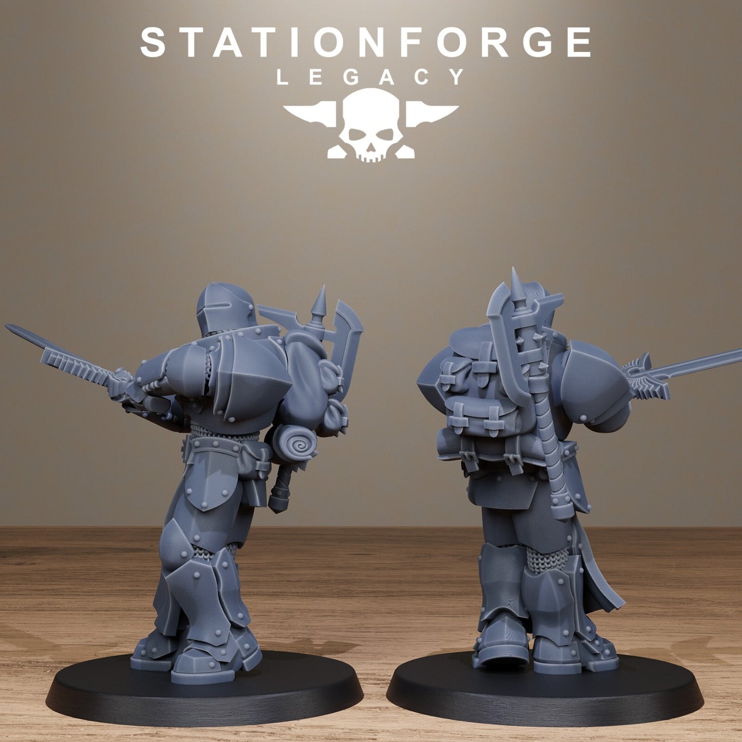 The Solaris Great Swordsmen from Station Forge Legacy INC BASES + FREE DELIVERY