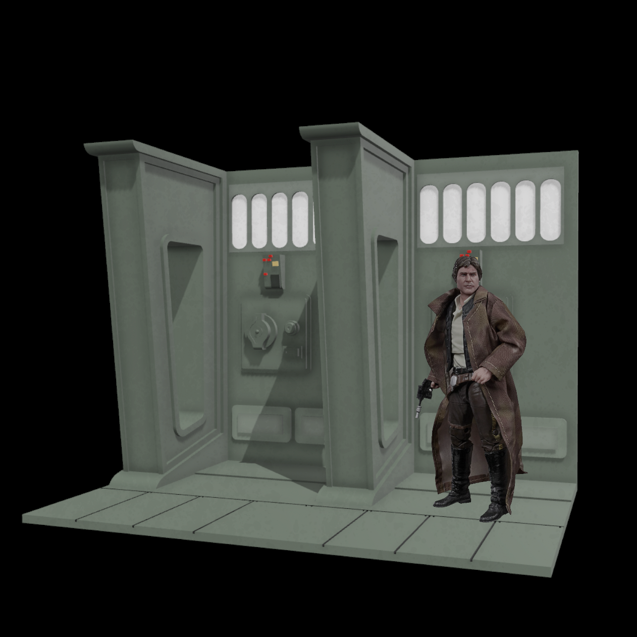 3D Printed Endor Bunker for Star Wars 3.75" or 6" figures