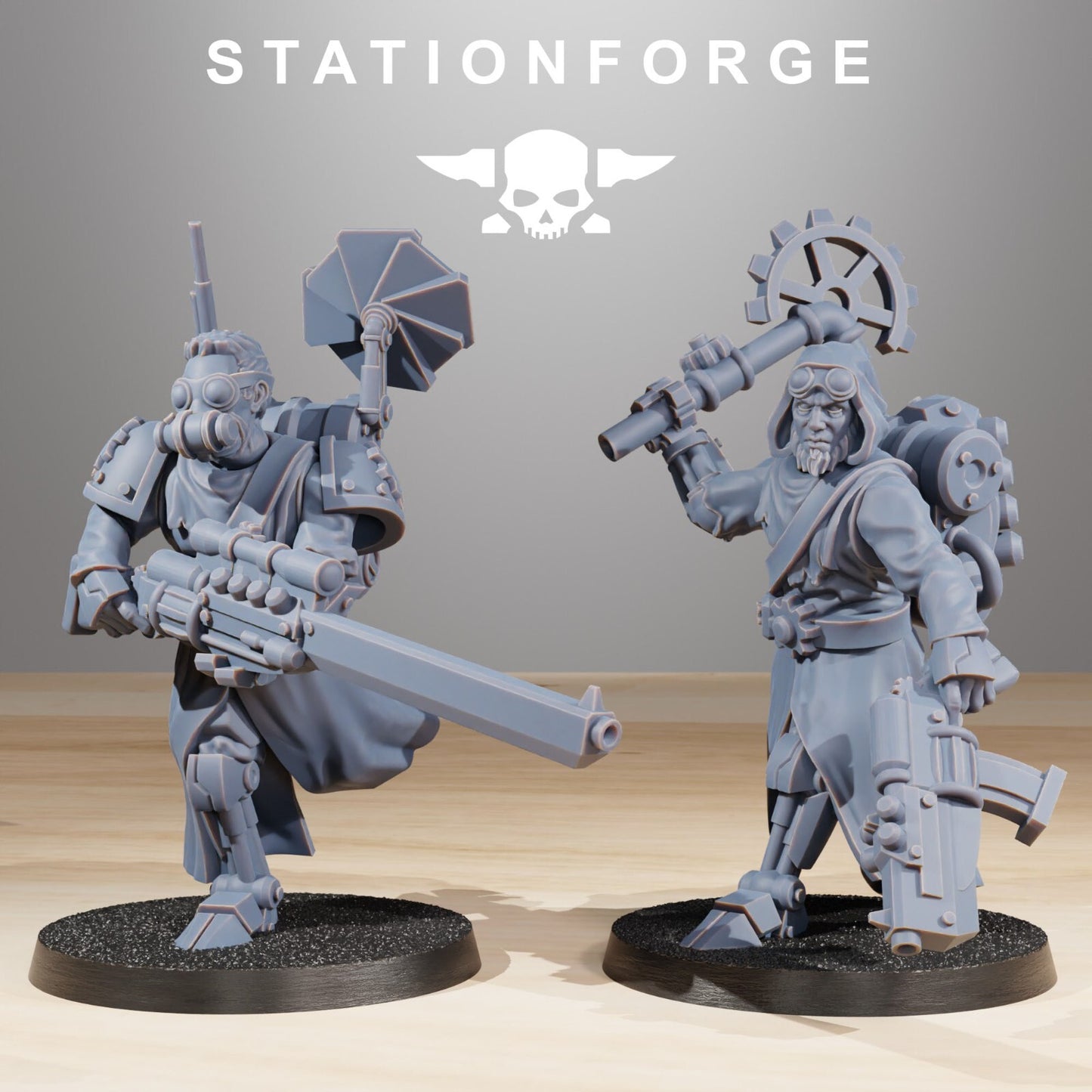 The Scavenger Infantry Builder Kit from Station Forge.