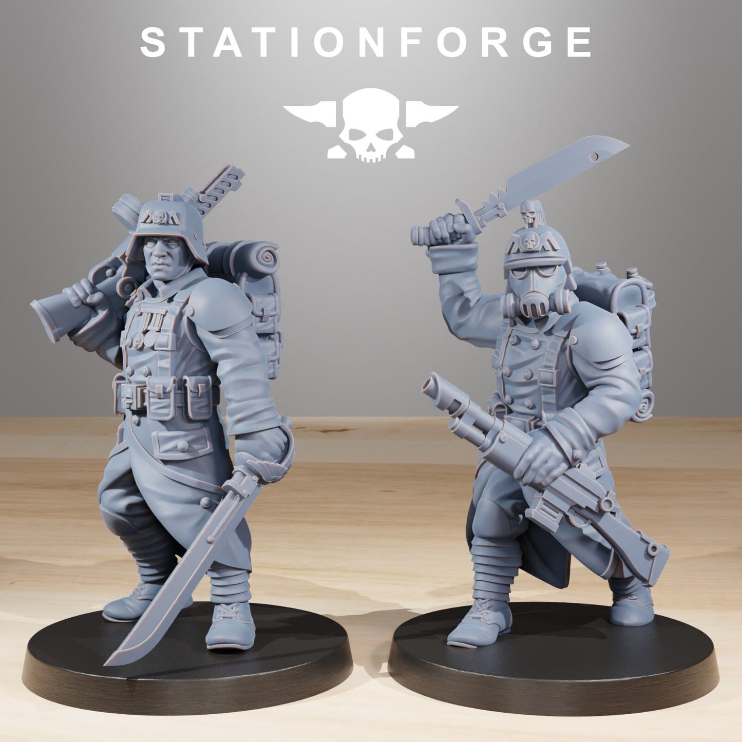 The GrimGuard Army Builder Kit from Station Forge.