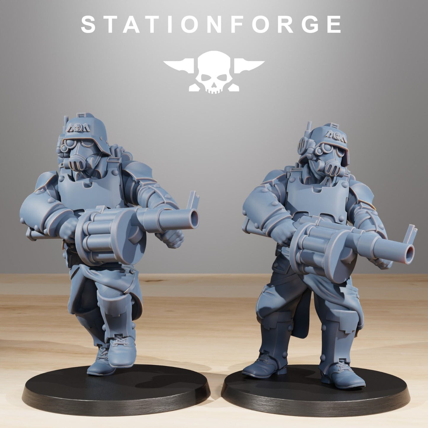 Station Forge Grim Guard Tinkers and bases 32mm