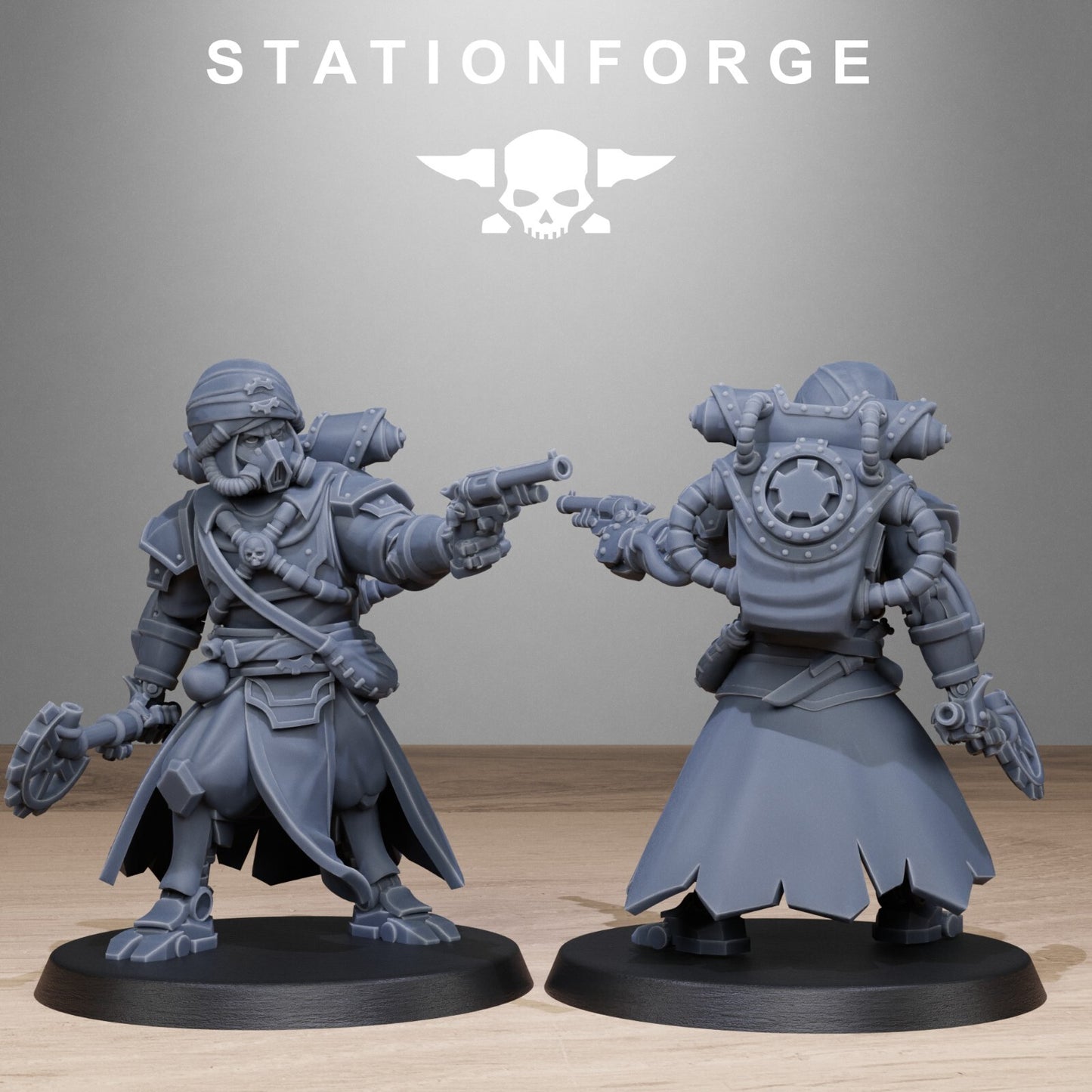 The Scavenger Scorchers from Station Forge 32mm INC BASES, FREEPOST