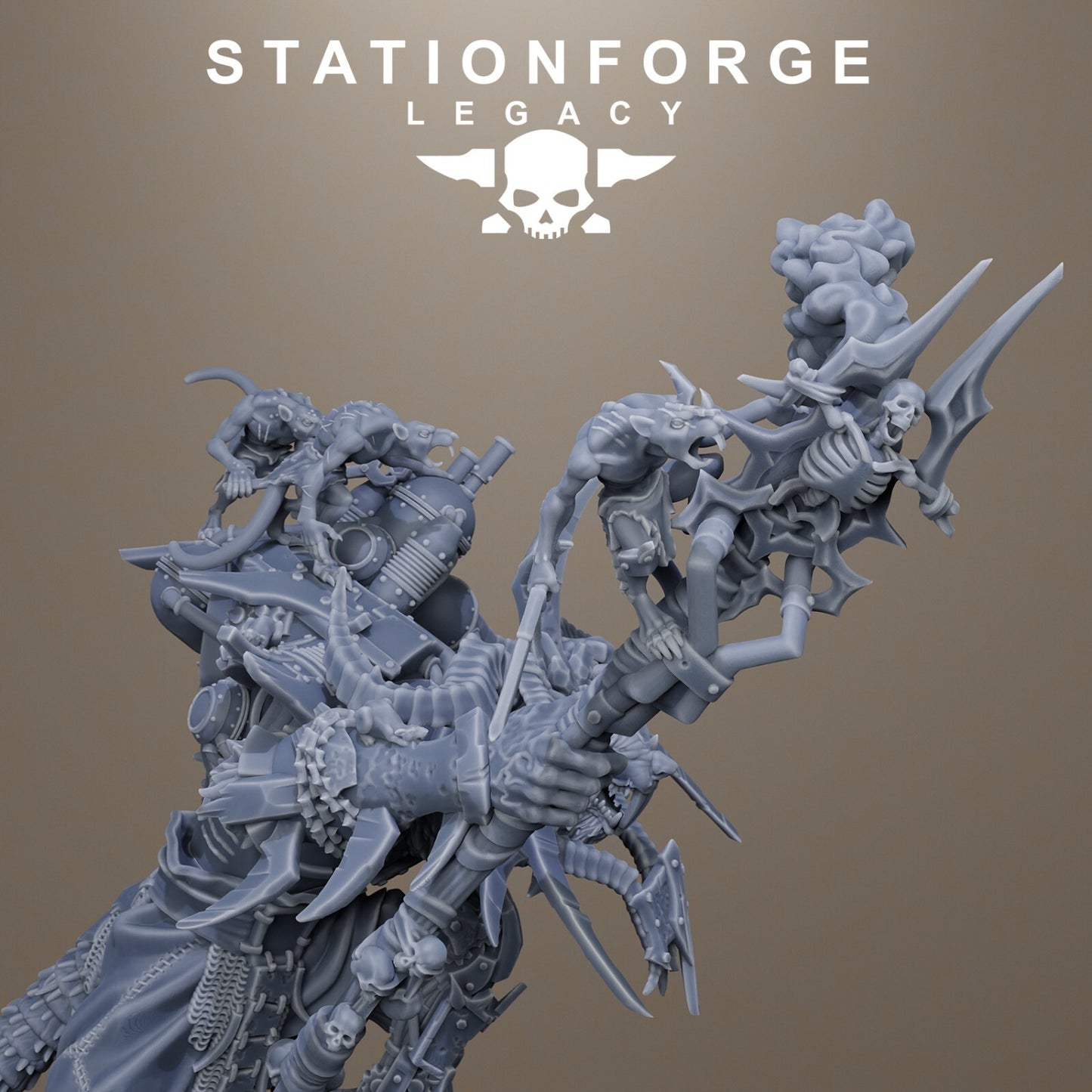 Rotfang:  King from StationForge Legacy INC BASE + FREE POST | Grimdark | Rats