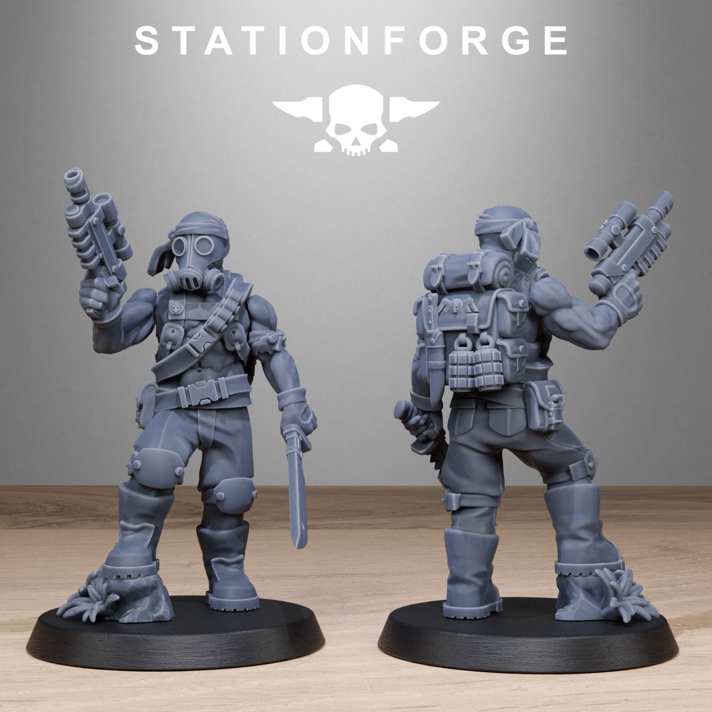 GrimGuard Jungle Fighters INC BASES + FREE POST