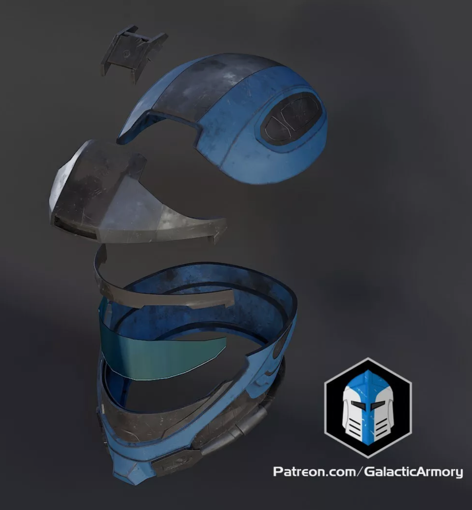 Halo Recon Helmet - 3D Printed Kit