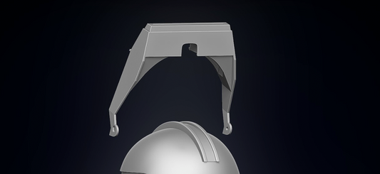 Captain Rex Inspired Visor  Star Wars