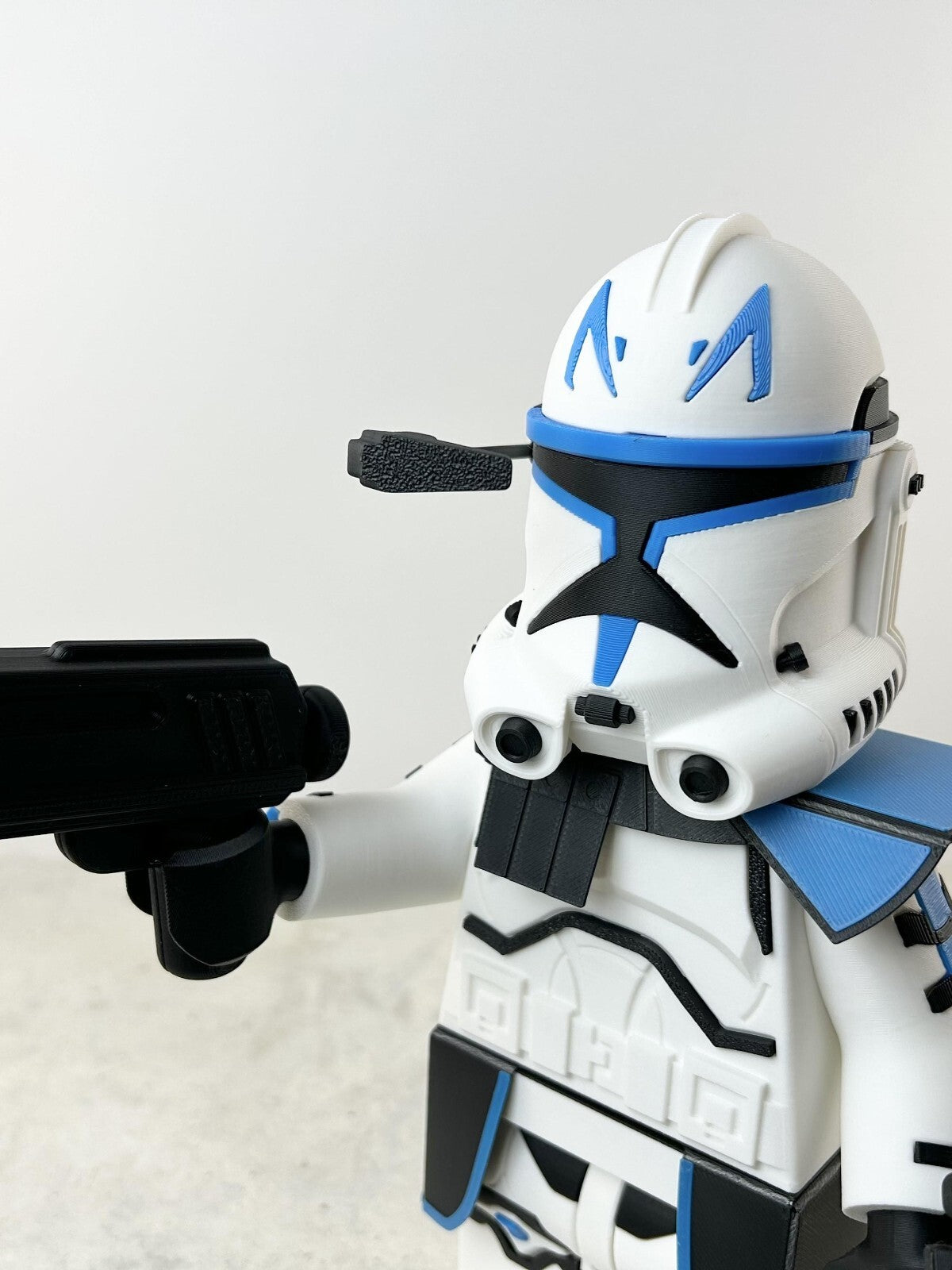 3D Printed. 9" Brick inspired Deluxe Captain Rex Figure