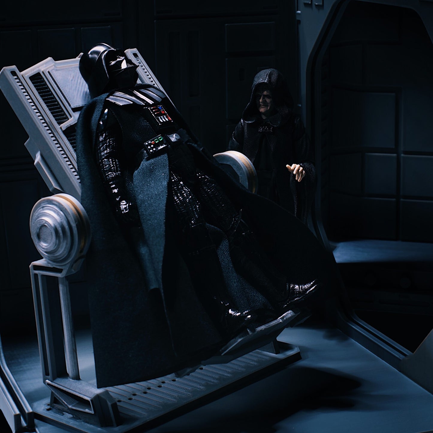 Darth Vader Operating Table Diorama Display for Star Wars The Black Series 1/12