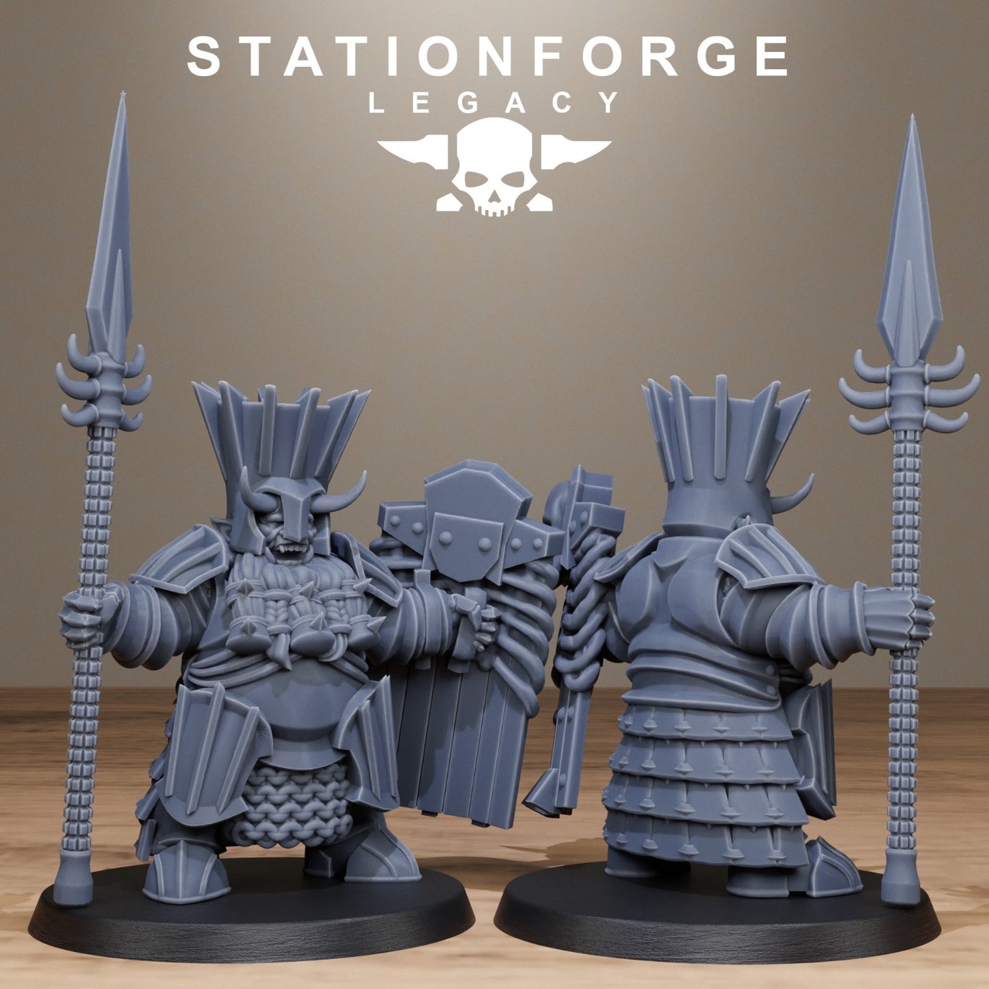 Chaosvale Infantry  from Station Forge 32mm. FREE BASES & POST