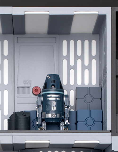 Star Wars 3D Printed Death Star Stackers Dio system for Black Series 6" Figures