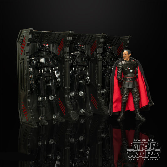 3D printed Dark trooper hub diorama for 1/12th  Black series figures