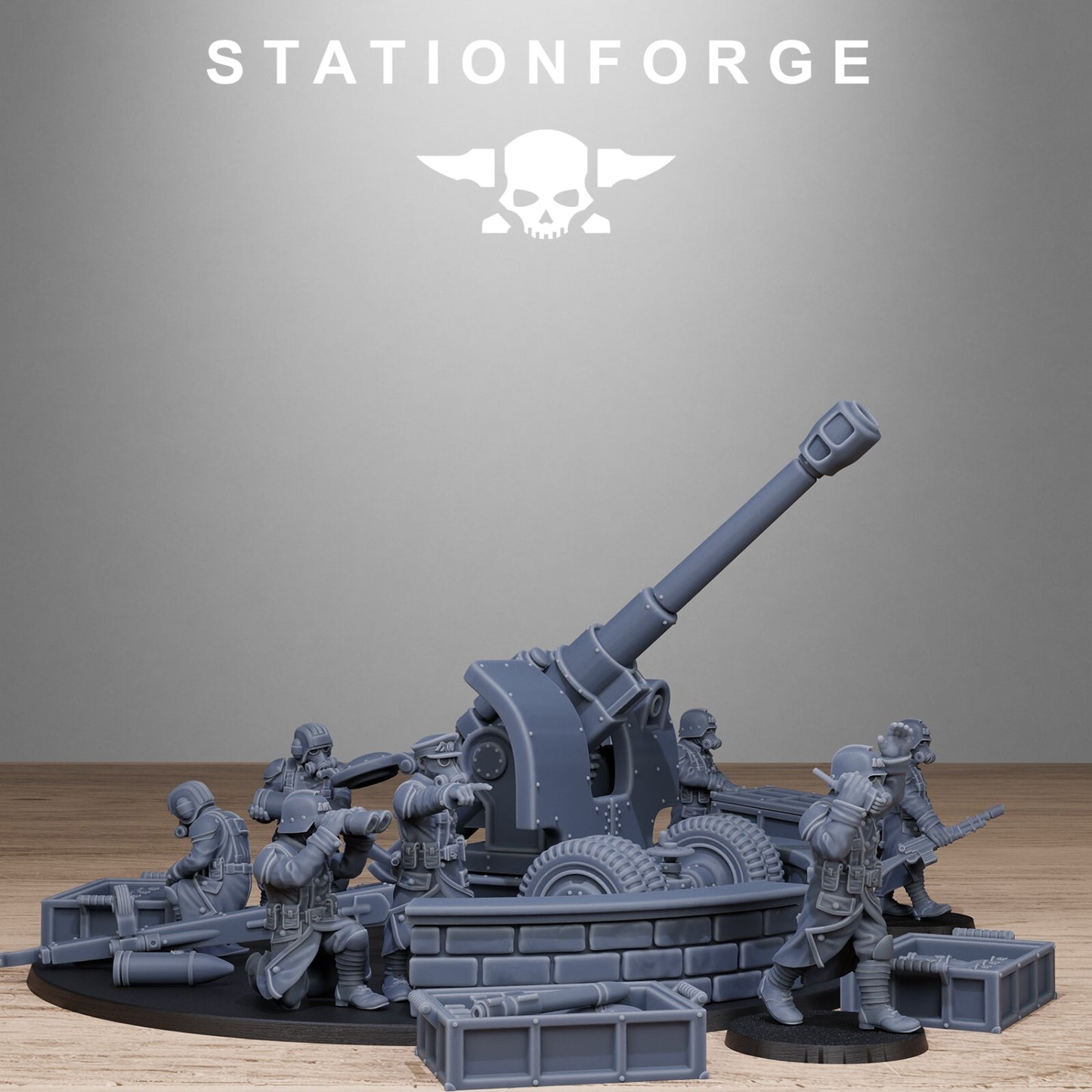 GrimGuard Light Artillery From StationForge Inc Bases and Post