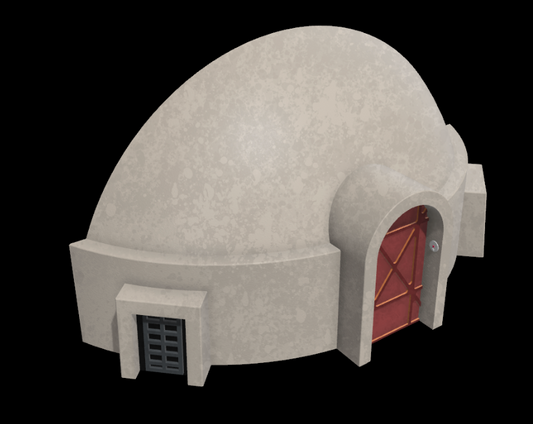 Star Wars Tatooine Building Front 1 Diorama for 3.75 IN (1:18) FIGURE