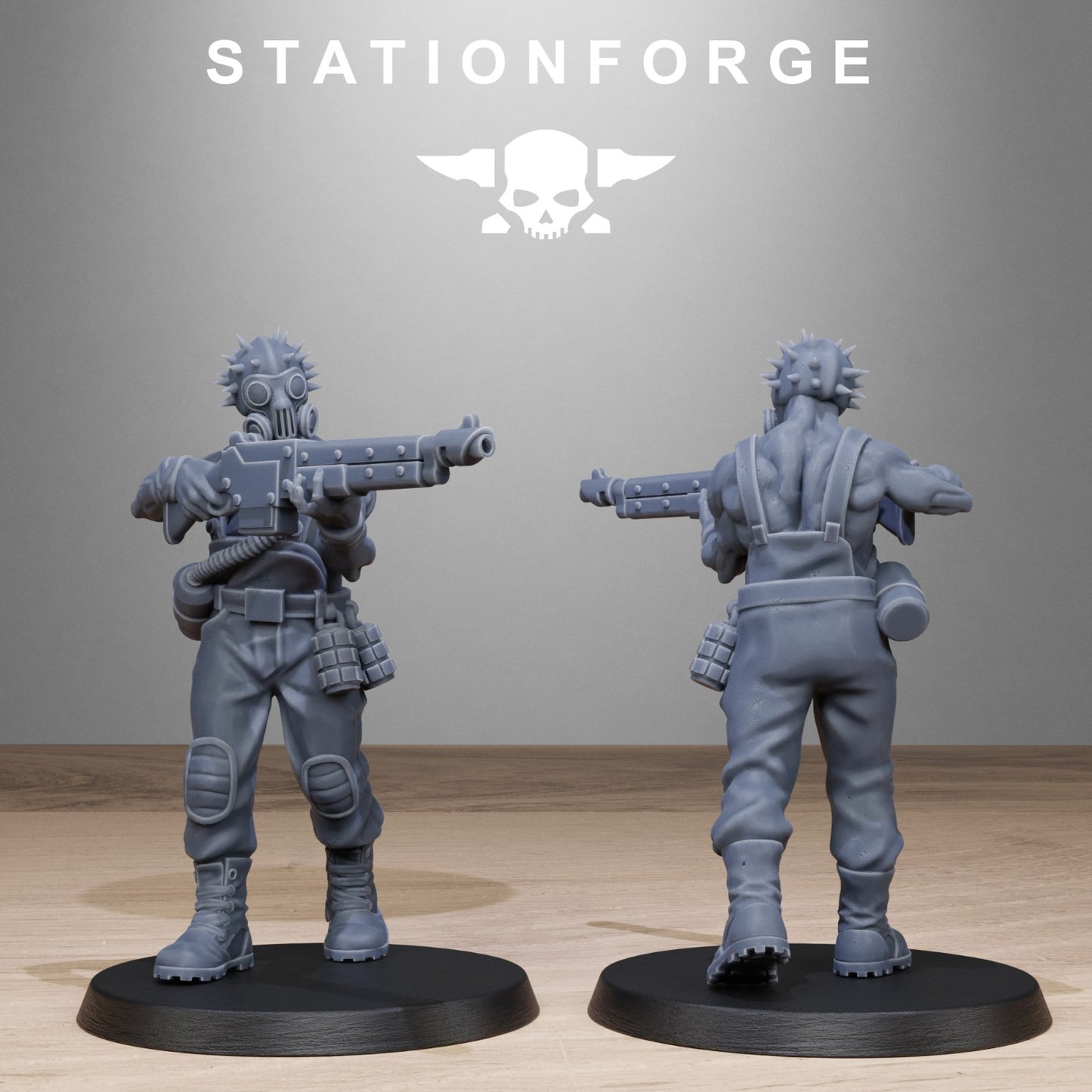Corrupted Guard Abhumans From Staion Forge + FREE BASES & POST
