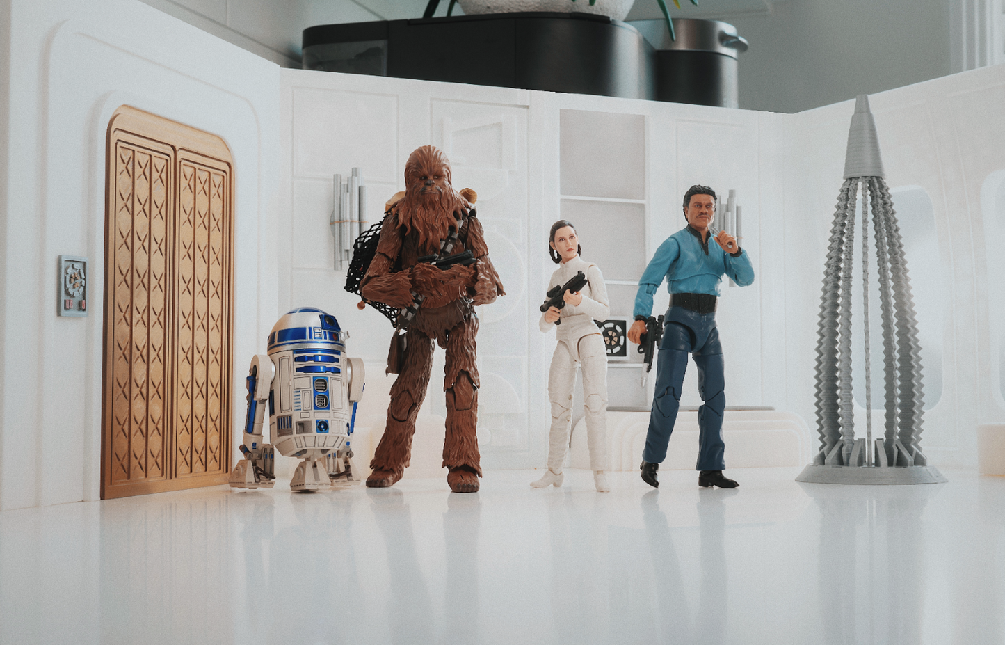 Bespin Playset Diorama 1:18 Star Wars Empire Strikes Back Vintage Collection TVC