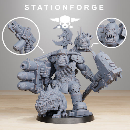 The Orkaz BlackSkull Boss from Station Forge
