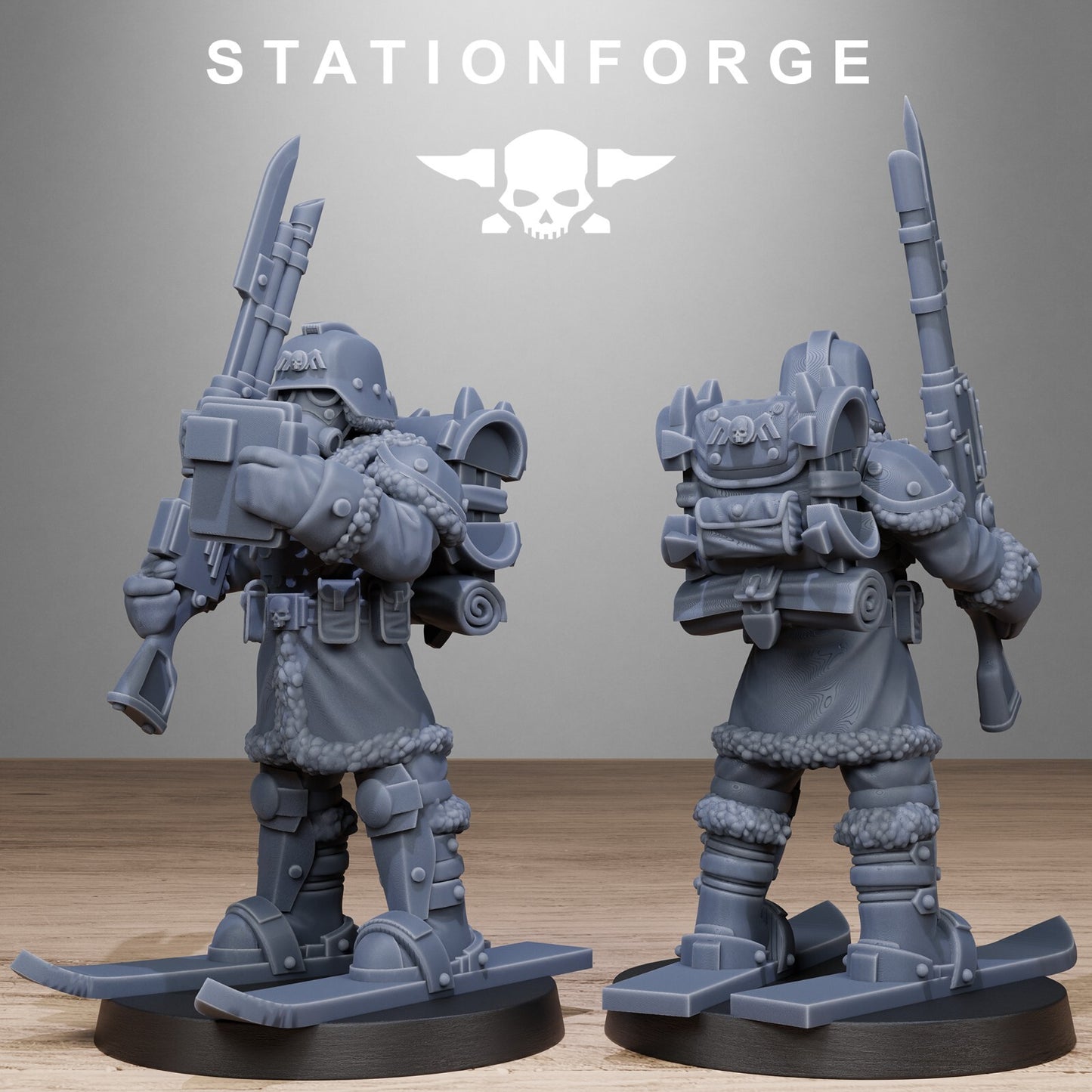GrimGuard Frostwatch Patrol - Station Forge Wargaming Figures Inc Bases