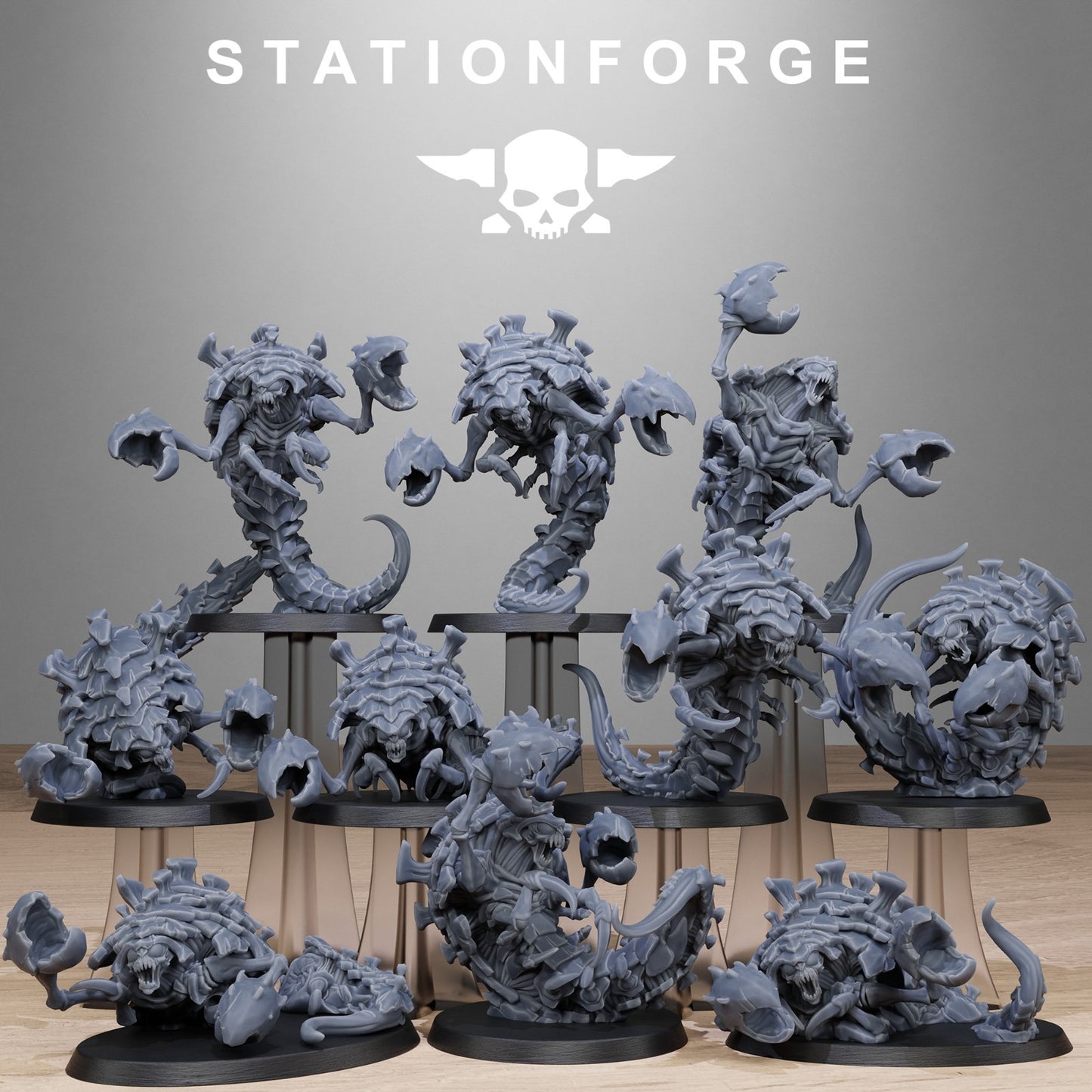 The Xenarid Crawlers Version 2 from Station Forge 32mm