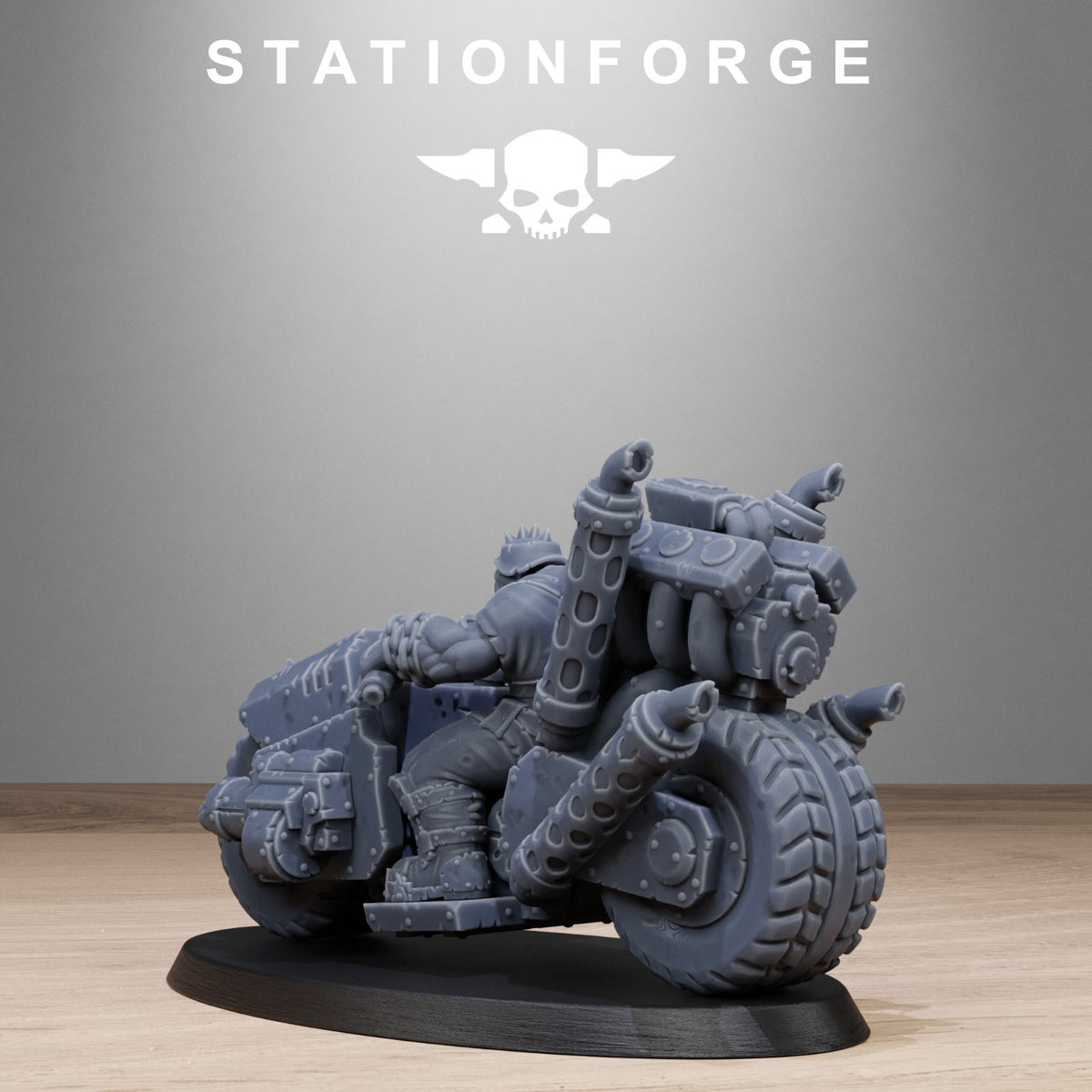Orkaz Bikers 32mm From StationForge | Support free | Free post | Free Bases