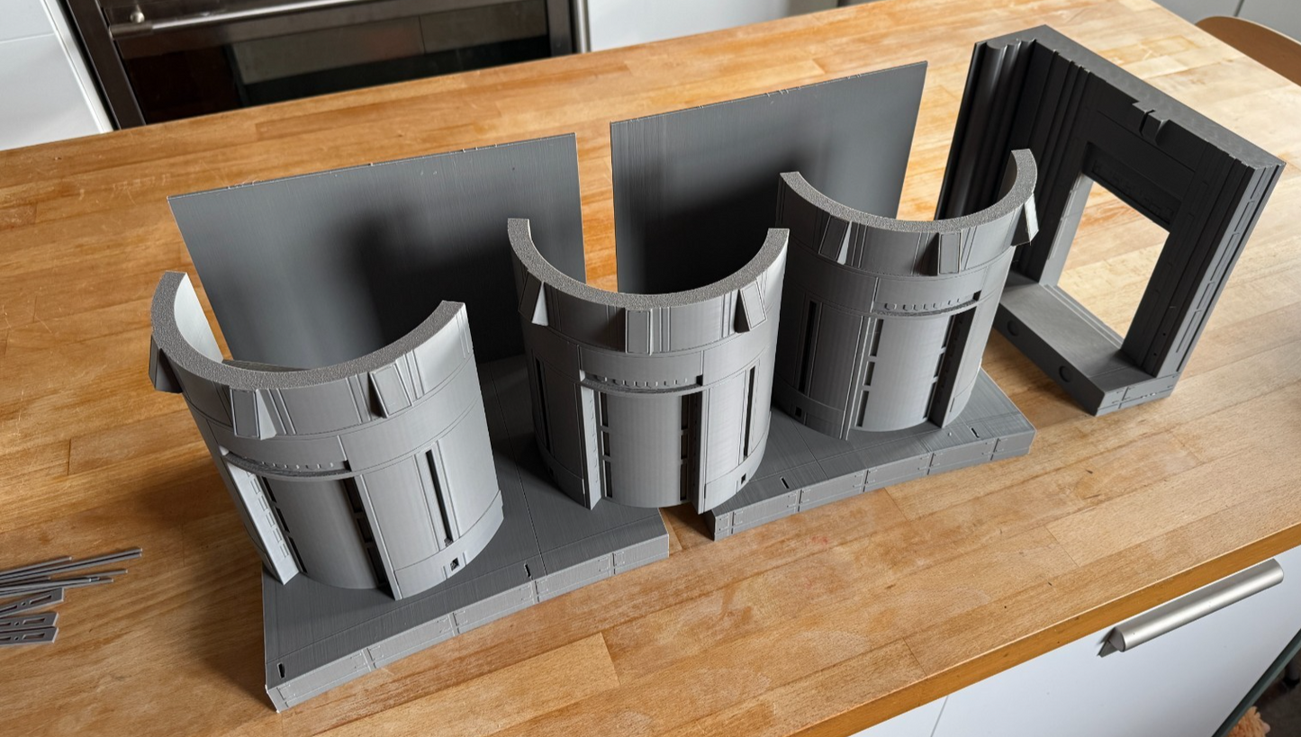 Star Wars Death Star Elevator Bank Diorama for 3.75" Figures