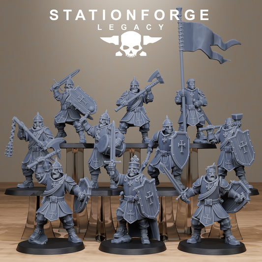 ThornCrest Warband from Station Forge Legacy 32mm. FREE BASES & POST