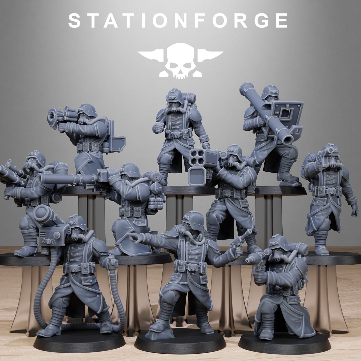 GrimGuard Rocketers from Station Forge INC BASES, FREE POST