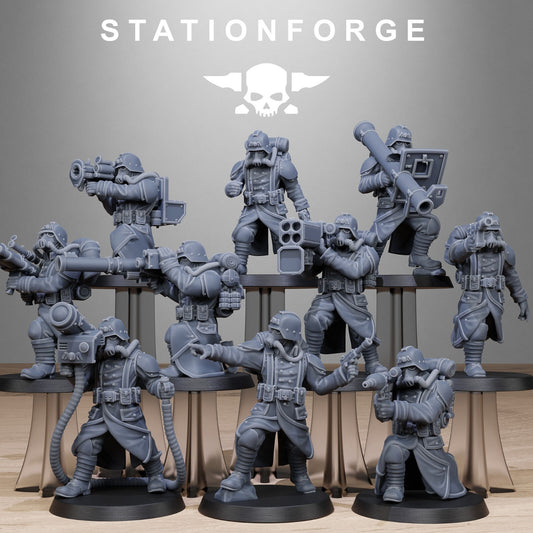 GrimGuard Rocketers from Station Forge INC BASES, FREE POST
